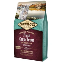 Сухой корм Carnilove Fresh Carp Trout для стерилизованных кошек рыба 2 кг (8595602527441): Тип Сухой корм