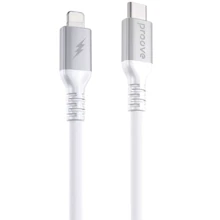 Кабель Proove Cable USB-C для Lightning ReGen Silicone 27w 1m White (CCRS60002102): Тип USB-C - Lightning