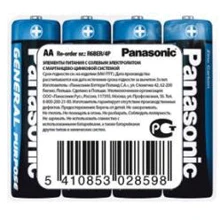 Panasonic AA R6 4шт (R6BER/4P): undefined undefined