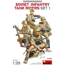 Набор фигурок Miniart Советские Солдаты на танке набор 1 (MA35309): Производитель MiniArt
