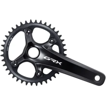 Шатуни Shimano FC-RX820-1 GRX (12Х1) Hollowtech II, 175мм 40т, без каретки (IFCRX8201EXB0): Кількість зірок 1