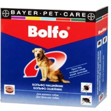 Ошейник Bayer/Elanco Больфо от блох и клещей для кошек и собак 66 см (4007221035213): Тип Ошейники