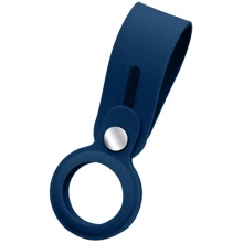 ArmorStandart Silicone Loop with Button Dark Blue for AirTag (ARM58924): undefined undefined