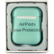 Чехол для наушников TPU Case Coast Blue for Apple AirPods: Тип Чехол
