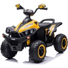 Детский квадроцикл Bambi Racer желтый (M 5008EBL-6): Вид квадроцикл