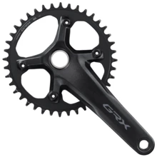 Шатуни Shimano FC-RX610-12 GRX інтегрована вісь, 175мм 40з, без каретки (EFCRX6101EXB0): Кількість зірок 1