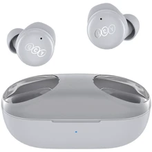 Навушники QCY T17S Grey: Тип конструкції вакуумні
