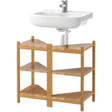 Угловая полка под умывальник ІКЕА RÅGRUND / BJÖRKÅN (395.468.77): Производитель Ikea