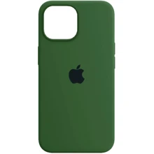 Чехол для iPhone ArmorStandart Silicone Case Virid Green for iPhone 15 Pro Max (ARM69793): Цвет зеленый