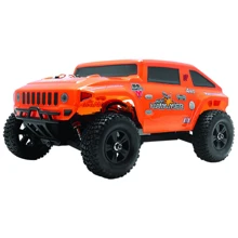 Радиоуправляемая модель Хаммер 1:18 Himoto Mini Hummer E18HM (оранжевый): Класс Шорт-корс, Внедорожник