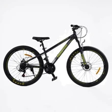 Велосипед спортивний Corso Phantom 26" (PH-26280): Діаметр коліс, дюймів 26