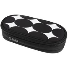 Пенал Herlitz Case Flap Just Black черно-белый (50038442): Год выпуска коллекции 2022