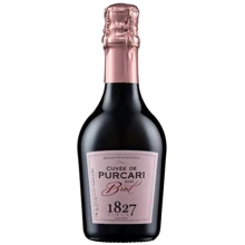 Вино игристое Purcari Cuvee de Purcari Brut Rose розовое брют IGP 12.5% 0.375 л (DDSAU8P070): Объем, л 0.375