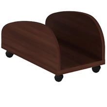 Тумба мобільна AMF МГ-406 290х500х28 мм горіх темний (144648): undefined undefined