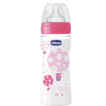 Пляшка пластик Chicco "Wellbeing" 330мл (70735.10.04): Матеріал пластик