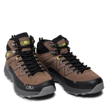 Ботинки CMP Kaleepso Mid Hiking Shoe Wp (31Q4917-P773) 43 (44) коричневые натуральная замша зима: undefined undefined