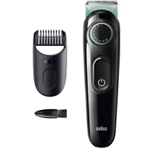 Машинка для стрижки (триммер) Braun BeardTrimmer BT3321: Зона применения Для окантовки, Для лица, Для бороды