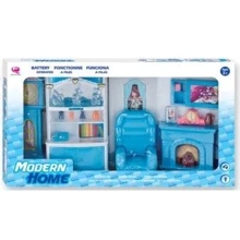 Детский игровой набор QunFengToys Гостинная комната (54.5x9.5x27.5 см) (25298B): Производитель QunFengToys