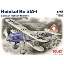 Модель ICM Германский истребитель-биплан Heinkel He-51 A1 (ICM72193): Производитель ICM