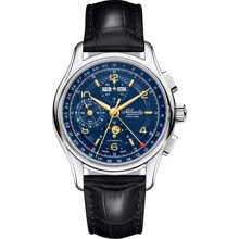 Наручные часы Atlantic Worldmaster 1888 Automatic Moonphase Chronograph Limited Edition 52851.41.55G (571253): Стиль Классический