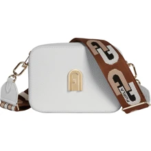 Женская сумка кросс боди Furla Sleek Mini белая (1057280): Пол Женский