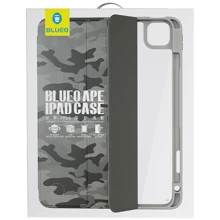 Аксессуар для iPad Blueo Ape Case with Leather Sneath with Pencil mount Camo Gray for iPad mini 6 2021: Цвет серый