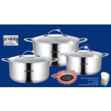 Набор кастрюль Bohmann 10116-BH (7пр /2.9, 3.9, 6.5л + жаропрочная подставка для кастрюль/): undefined undefined
