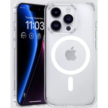 Чехол для iPhone Benks MagClap Lucent Pro Protective Case Transparent for iPhone 15 Pro Max: Цвет прозрачный