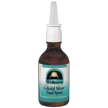 Source Naturals Wellness, Colloidal Silver Nasal Spray, 10 PPM, 2 fl oz (59.14 ml) (SNS-01030): Форма выпуска Жидкость