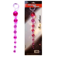 Анальные бусы BOSS - Jelly Anal 10 Beads Pink, BS6700084: Для кого Унисекс
