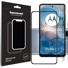 Аксесуар для смартфона BeCover Tempered Glass Black для Motorola Moto G24/G24 Power (710716): Сумісність Motorola Moto G24/G24 Power