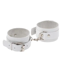 Наручники Leather Standart Hand Cuffs, White: Производитель sLash