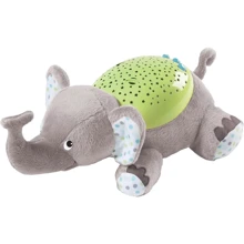 Игрушка-ночник Summer by Ingenuity Slumber Buddies Elephant мягкая (06436ADSV) (012914064368): Особенности с проекцией, Регулируемая громкость, звуковое сопровождение, Звуки природы