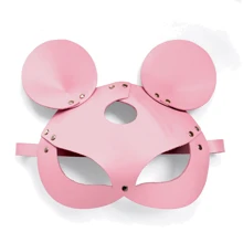 Шкіряна маска мишки Art of Sex - Mouse Mask, рожевий: Виробник Art of Sex
