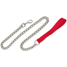 Поводок-цепочка Coastal Titan Chain Dog Leash для собак красный 1 смx1.2 м: Тип Поводок