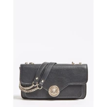 Жіноча сумка через плече Guess Belle Isle CNVRTBLE Xbody Flap чорна (HWVG7744210-BLA): Стать жіночий
