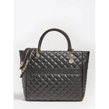 Жіноча сумка тоут Guess Illy Elite Tote чорна (HWVG7970230-BLA): Стать жіночий