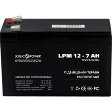 LogicPower LPM 12В 7 Ач (3862): Тип Аккумулятор