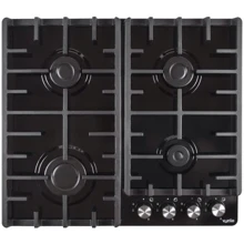 Варочная поверхность газовая Ventolux HSF640-F2 CS (BK): Размеры для встраивания (ШxГ) 55x47.5 см
