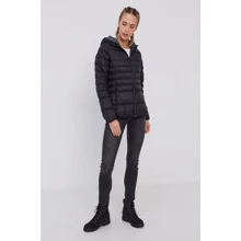Куртка Woman Jacket Fix Hood 31K2806-U901 46 чорна демісезон з капюшоном: Сезон Демисезон