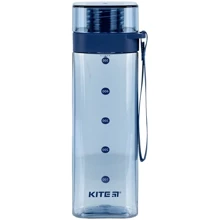 Пляшечка Kite для води квадратна 550 мл блакитна (K24-1209-1): Тип Бутылка