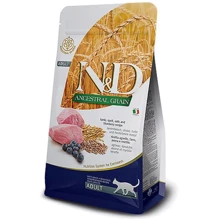 Низькозерновий сухий корм Farmina N&D Low Grain Cat Lamb & Blueberry Adult для котів з ягнятком та чорницею 1.5 кг (156433): Тип Сухий корм