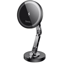 Держатель Hoco Car Holder Wireless Charger Magnetic HW26 15W Black: Производитель HOCO