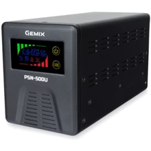 Стабилизатор напряжения Gemix SN-500: Тип релейный