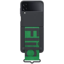 Чехол для телефонов Samsung Silicone with Strap Cover Black (EF-GF721TBEGUA) for Samsung F721 Galaxy Flip 4: Совместимость Samsung F721 Galaxy Flip 4