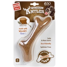 Іграшка для собак Рог жувальний GiGwi Wooden Antler дерево полімер M (2342): Виробник GiGwi