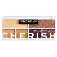 Relove By Revolution Colour Play Shadow Palette Cherish Палитра теней для век 5.2g: Вид Палетки теней