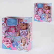 Пупс Yale Baby YL 1724 C 2 вида, 5 функций, с аксессуарами: Производитель Yale Baby