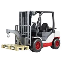 Автонавантажувач Forklift 3 активні кнопки, світло, звук, аксесуари, рухомі елементи (666-61 P): Виробник Noname