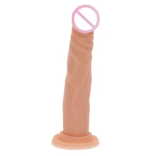 Фаллоимитатор на присоске Get Real Silicone Dong 7.5 Inch, 19х3.5 см: Назначение Вагинальные